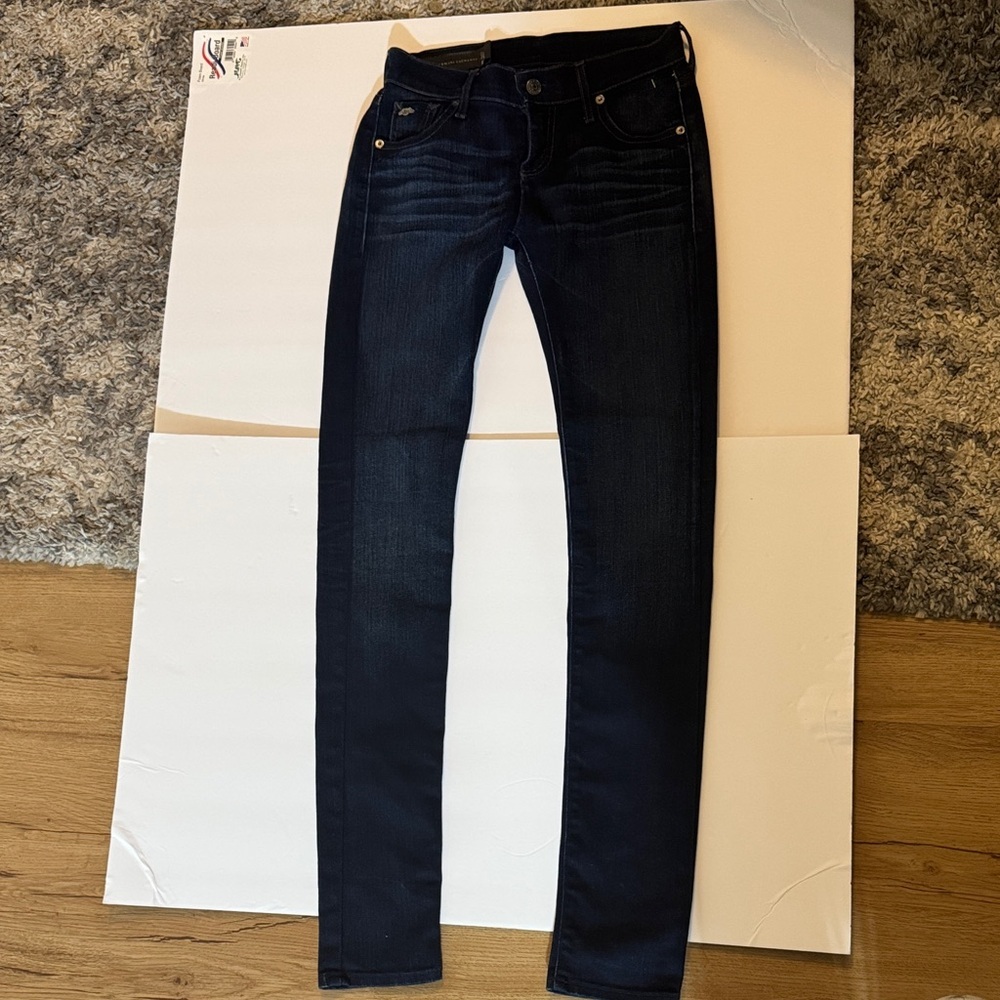 Armani Exchange Women's Navy Skinny Jeans